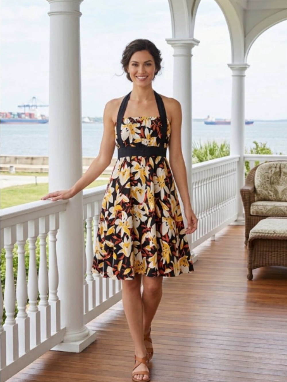 Anthropologie / Moulinette Soeurs Mayflower Silk Dress, Size 4